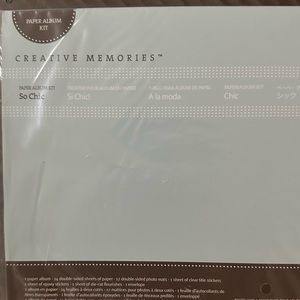 New Creative Memories Paper Album Kit: So Chic